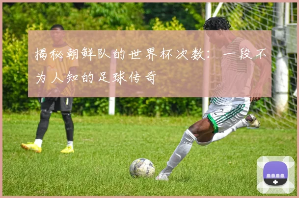 揭秘朝鲜队的世界杯次数:一段不为人知的足球传奇